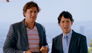 Peter Klaven (Paul Rudd, right) is wowed by the observational powers of Sydney Fife (Jason Segel) after his hunches about an open house guest are seemingly confirmed correct.