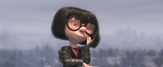 The one and only Edna Mode, fashion designer for the well-dressed superhero.