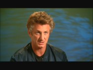 Director Sean Penn tilts his head and furrows his brow while discussing the film in one of the two featurettes.