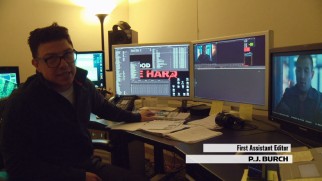 First assistant editor P.J. Burch takes us through one of a film's final stages.