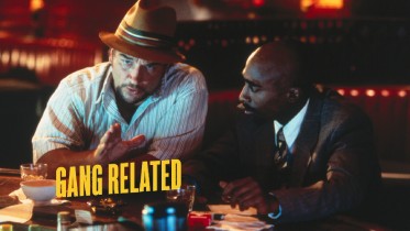 The Gang Related Blu-ray menu is straight up gangsta.
