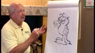 Jim Davis may draw Garfield digitally for his strip, but he still appreciates using marker and paper in "The House That Garfield Built."