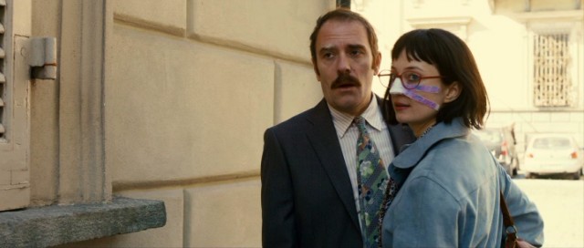 Widowed plumber Leo Buonvento (Valerio Mastandrea) and broke artist Diana Rigamenti (Alba Rohrwacher) pose as a couple looking to rent an apartment in "Garibaldi's Lovers."