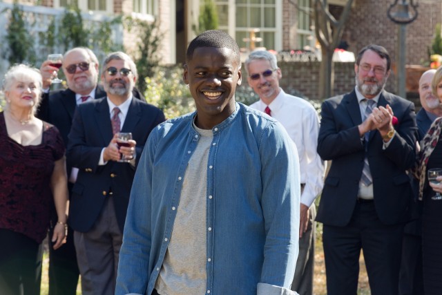 In "Get Out", Chris Washington (Daniel Kaluuya) encounters some strange things on a trip to his girlfriend's family's rural hometown.