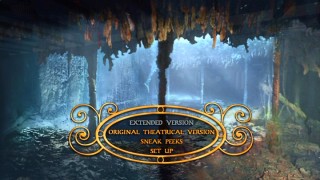 The DVD's main menu settles on this CGI recreation of Titanic wreckage.