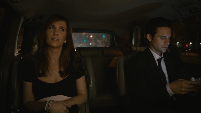 Imogene Duncan (Kristen Wiig) is about to lose her boyfriend (Brian Petsos), her job, her home, and her mind in "Girl Most Likely."