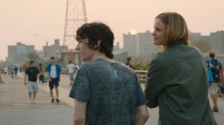 Out of nowhere, Shae (Danielle Panabaker) goes to Coney Island with nice classmate Tyler (Liam Aiken).