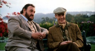 Fellowship-extending art professor Luther (John Rhys-Davies) has Dennis (French Stewart) laughing now, but he'll soon be crying.