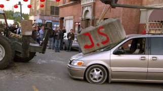 This brand new minivan gets wrecked in "A Whole New Level of Destruction."