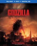 Godzilla (2014): Blu-ray + DVD + Digital HD cover art -- click to buy from Amazon.com