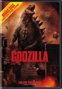 Godzilla (2014) DVD cover art
