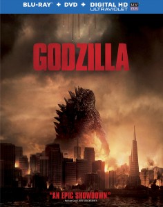 Godzilla (2014): Blu-ray + DVD + Digital HD UltraViolet cover art