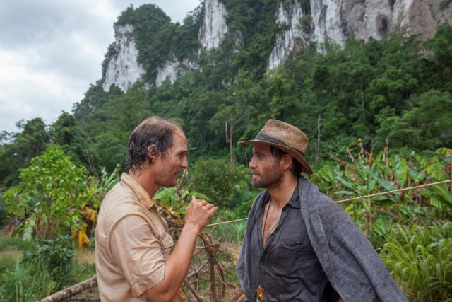 In "Gold", prospector Kenny Wells (Matthew McConaughey) and geologist Michael Acosta (Edgar Ramirez) go digging for gold in the wilds of Indonesia.