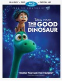 The Good Dinosaur: Blu-ray + DVD + Digital HD combo pack cover art