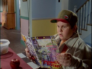 Skipper (Dan Warry-Smith) can't put down his comic book, though he's probably better off than the kids who keep watching this show!