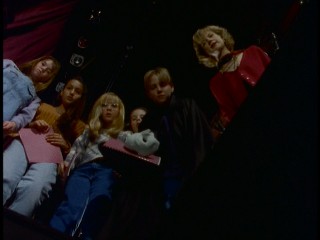 If I was the "Goosebumps" cameraman, I'd probably hide in a trap door too!