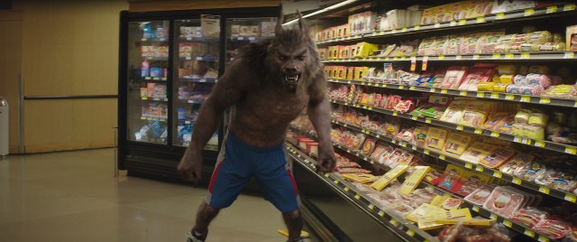 A werewolf in boxing shorts is among the R.L. Stine-invented horrors let loose on the small town of Madison, Delaware in the 2015 movie "Goosebumps."