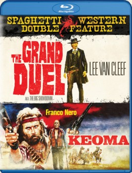 The Grand Duel (1972) & Keoma (1976): Spaghetti Western Double Feature Blu-ray Disc cover art -- click for larger view and to buy from Amazon.com