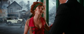 Mechanic's wife Myrtle Wilson (Isla Fisher) is Tom's mistress.