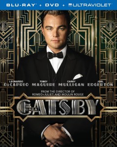 The Great Gatsby: Blu-ray + DVD + UltraViolet cover art