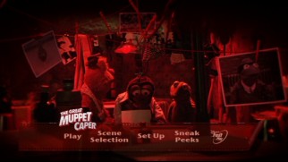Images from the film are hung in Gonzo's darkroom on The Great Muppet Caper's menu.