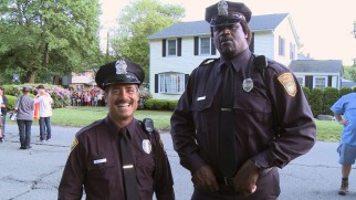 The actors playing reckless cops, Peter Dante and Shaquille O'Neal, get their own featurette.