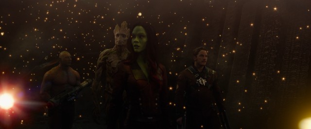 Where there is darkness, Groot provides light for the Guardians of the Galaxy.