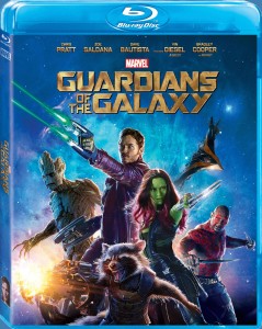 Guardians of the Galaxy Blu-ray Disc cover art