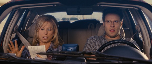 "The Guilt Trip" follows a mother (Barbra Streisand) and son (Seth Rogen) on an eight-day, cross-country road trip.