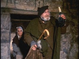 Jock (Alex Mackenzie) checks out his new room.