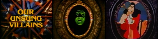 Later edited into "Disney's Greatest Villains", Disneyland episode "Our Unsung Villains" has Paul Conried voicing both the Magic Mirror and, in recycled "Peter Pan" footage, Captain Hook.