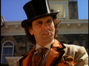 Good ole' Mayor Kalabar, played by Rob(in) Thomas.