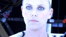 Charlize Theron hasn't had this many dots on her face since "Monster."