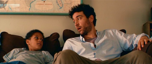 Aspiring novelist Sam Wexler (Josh Radnor) finds unexpected company in Rasheen (Michael Algieri), an artistically gifted boy with no family of his own in "happythankyoumoreplease."