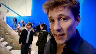 Host Ben Shephard takes us to the blue screen set where Harry asks Cho Chang to the Yule Ball in "Harry Potter: Behind the Magic."