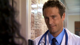 Dashing chief of surgery Dr. Thomas Wakefield (Michael Vartan) repeatedly defends Christina's not always ethical brand of nursing.