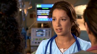 Kelly Epson (Vanessa Lengies) is the youngest and most impressionable of Richmond Trinity Hospital's visible nurses.