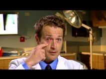 No, Michael Vartan isn't doing his impression of Brian Dennehy in "Cocoon"; he's explaining how his right eye got so red in "Get to Know the Cast."