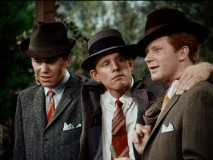 They're not high school kids on Easter vacation, just three hatted adult businessmen from Tunisia who have rented out a porch.