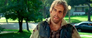 Ben Stiller has looked better than here, scruffy after various attempts to sneak past America's borders.