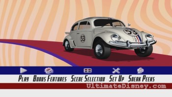 Herbie: Fully Loaded DVD Main Menu