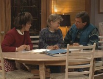 Jill and Tim try to help Brad grasp mathematics in "Bye, Bye, Birdie."