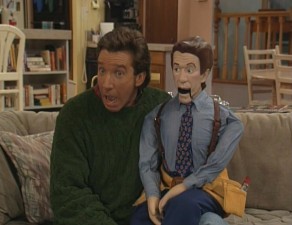 Fun with a ventriloquist dummy.