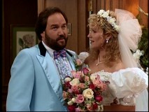 Al has second thoughts about marrying Ilene (Sherry Hursey) in "Something Old, Something Blue."