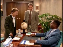 Randy stands up to his father and his father's boss (Charlie Robinson) in the environmentally-minded second episode.