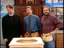 Dan Aykroyd guest-stars in character as "Soul Man" protagonist Mike Weber on "Home Improvement" and "Tool Time."