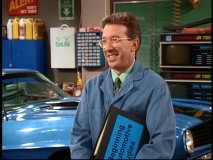 Young people make Tim smile, as he teaches an auto class in "The Old College Try."