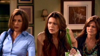 Longtime best friends Victoria (Wendie Malick), Joy (Jane Leeves), and Melanie (Valerie Bertinelli) relocate from Los Angeles to Middle America in "Hot in Cleveland."