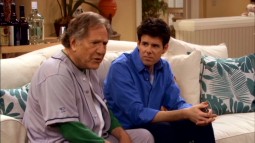 Father (George Segal) and son (Johnathan McClain) become Florida housemates in the pilot for TV Land's "Retired at 35."