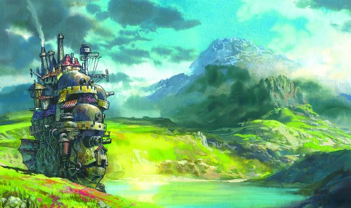 The title domain: Howl's Moving Castle.